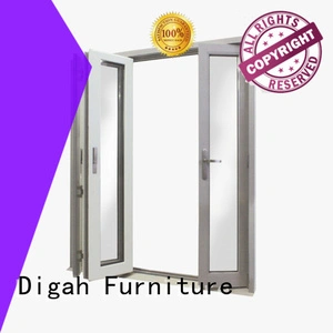 popular aluminium folding door swing tempered Digah Brand