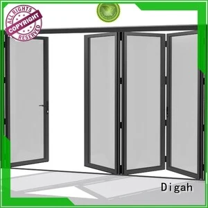 commercial glass bifold folding aluminium door Digah