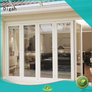 Digah moistureproof aluminium glass door in different color for dining room