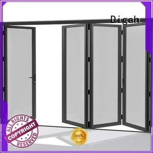 windproof aluminium french doors colorful factory price for balcony