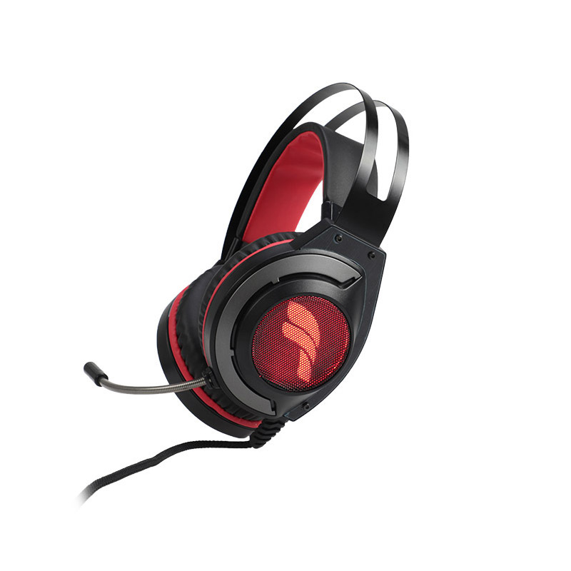 2.4G USB professional retractable headband with back light gaming 11