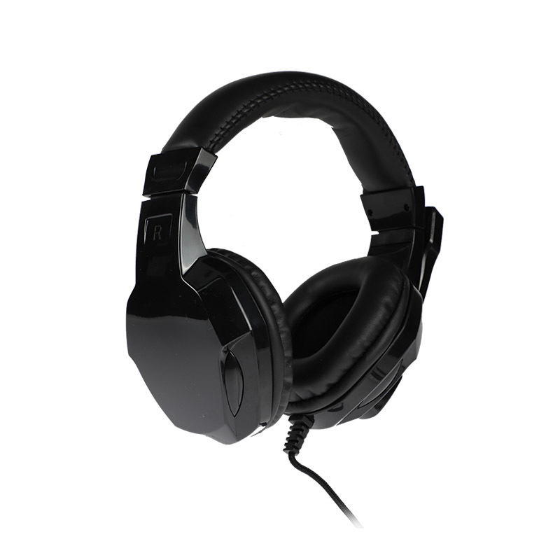 Hot selling fabric braid PC gaming headset with 3 PIN connector 8