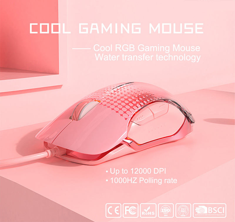 KY-M950 Cool rgb gaming mouse 8