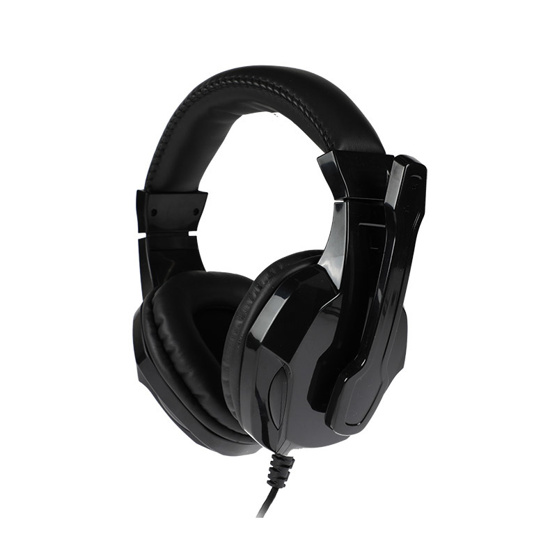 Hot selling fabric braid PC gaming headset with 3 PIN connector 9