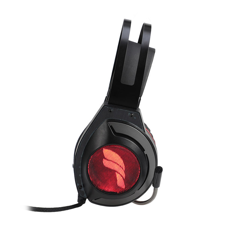 2.4G USB professional retractable headband with back light gaming 9