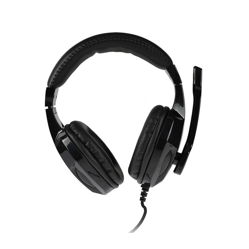 Hot selling fabric braid PC gaming headset with 3 PIN connector 7