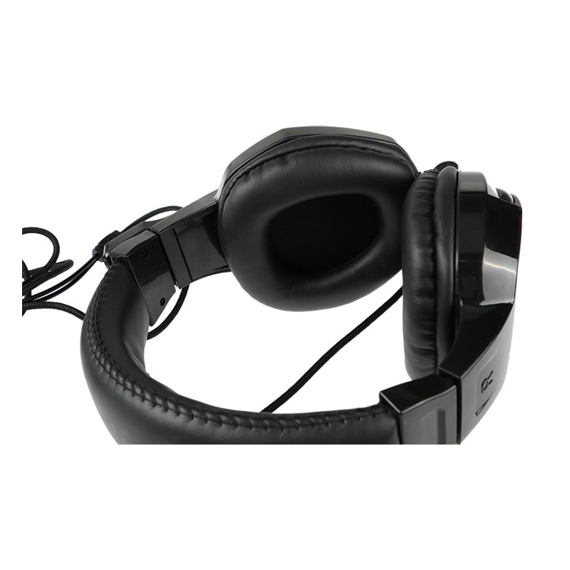 Hot selling fabric braid PC gaming headset with 3 PIN connector 10