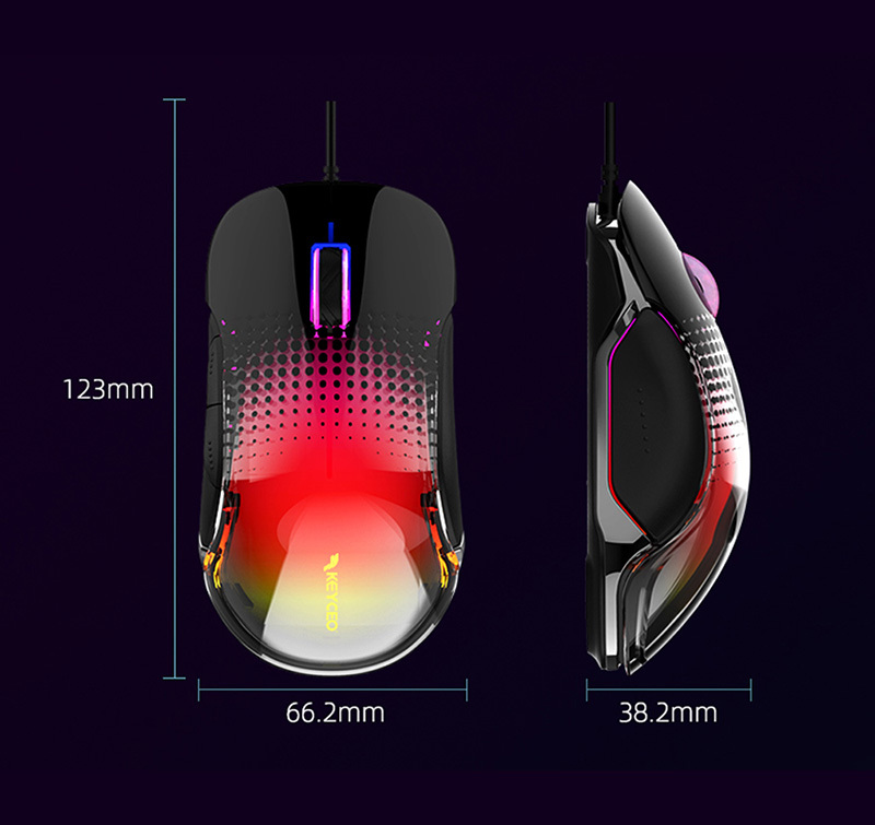 KY-M950 Cool rgb gaming mouse 12
