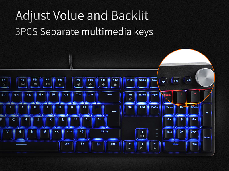 KY-MK41 Cool rgb mechanical keyboard 10