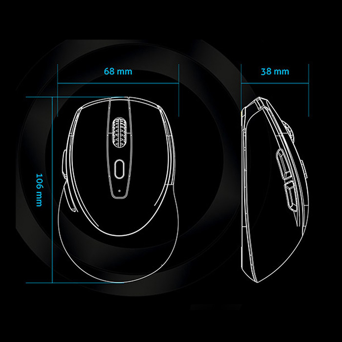 KY-R518 latest & High-end silent wireless mouse 8