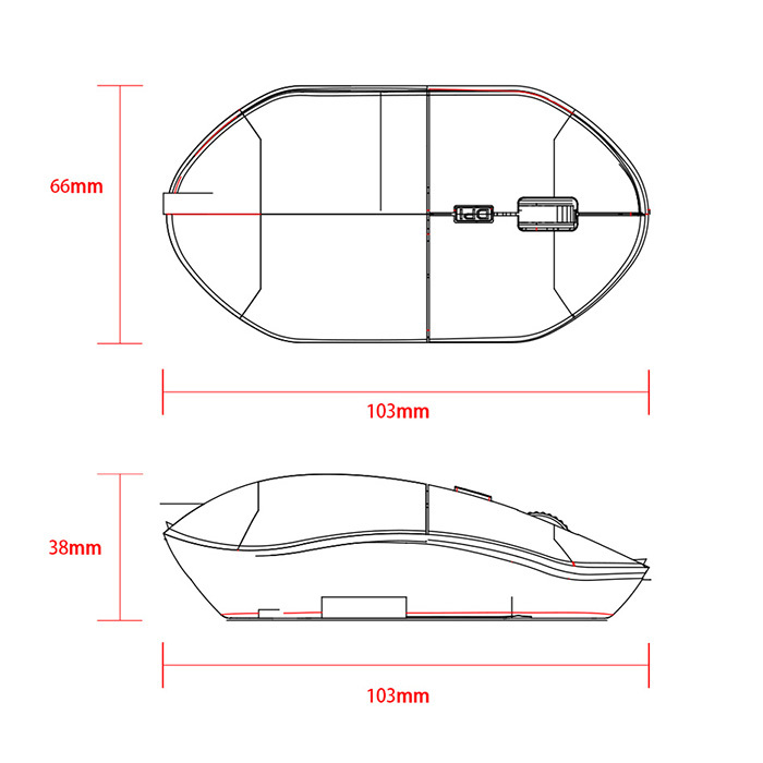 Keyceo Brand Wireless Mouse for Office Work Supplier-1 13