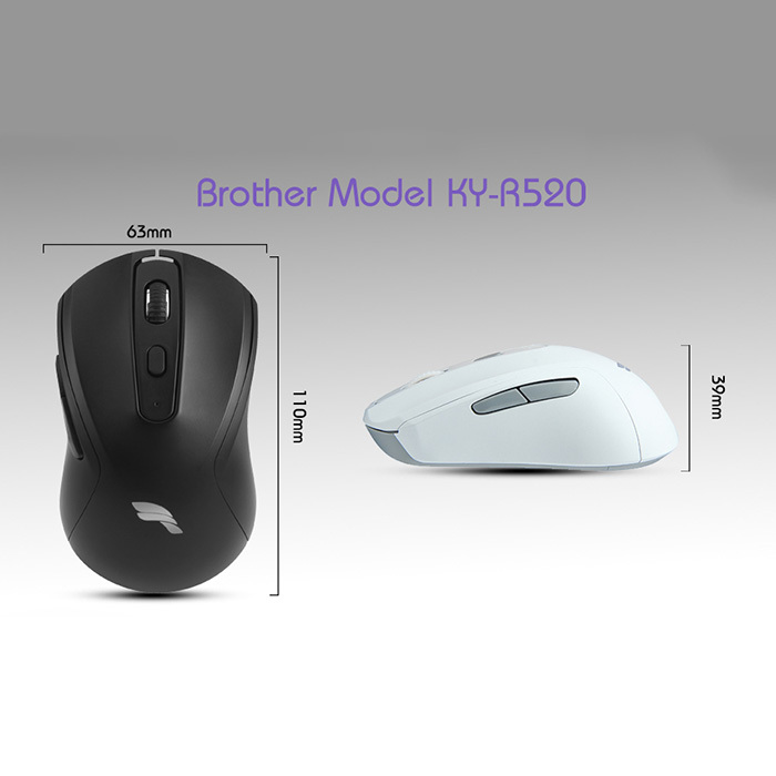 KY-R518 latest & High-end silent wireless mouse 12