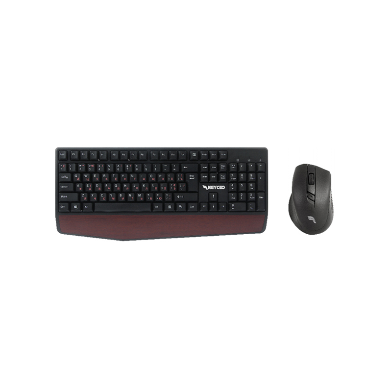 Ergonomic multimedia wireless combo keyboard and mouse 4