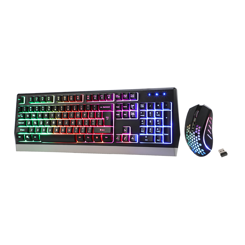 KY-7000 2.4G wireless gaming mouse and keyboard combination 12