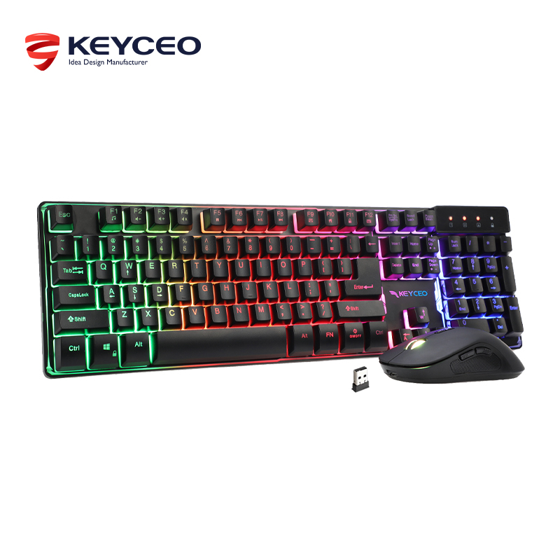 KY-7050 usb Recharageable wireless Gaming Combo 10