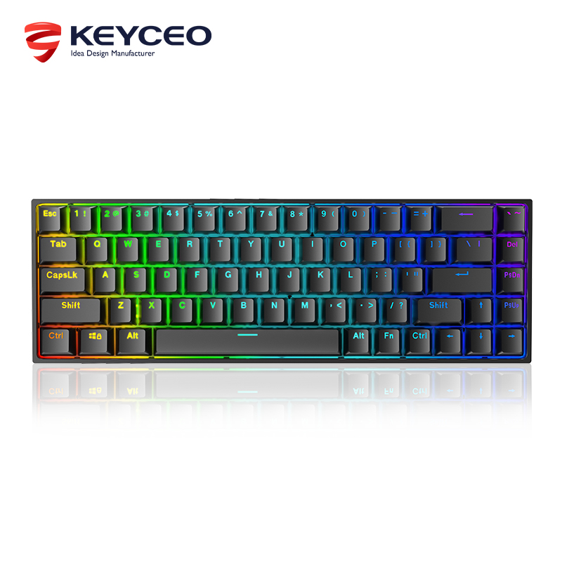KY-MK68 Compact design 68 keys mechanical keyboard 8