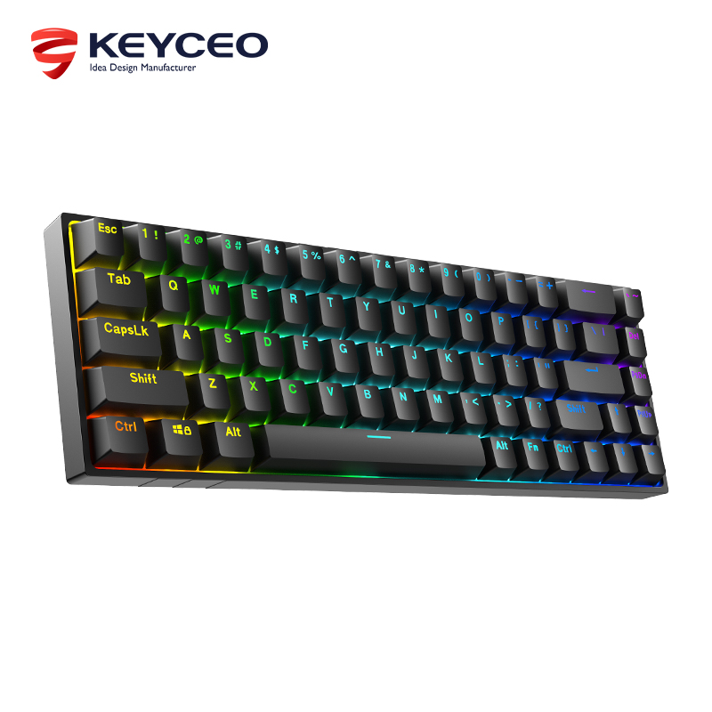 KY-MK68 Compact design 68 keys mechanical keyboard 9