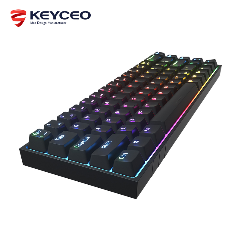 KY-MK68 Compact design 68 keys mechanical keyboard 11