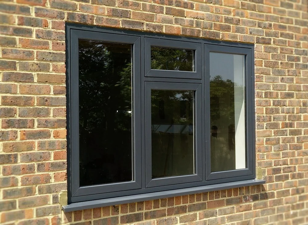 Hinged Aluminium Glass Windows Residential Outside Insulation Glass Secure Window 2