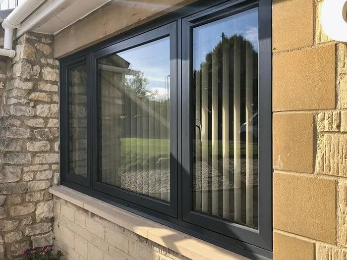 Transparent Clear Glass Metal Windows New Design Aluminium Double Glazed Glass Window Companies 6