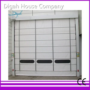 Electric Rapid Rolling Door Industrial High Speed PVC Roller Up Shutter Doors
