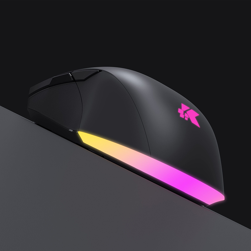 KY-M1011RF RGB Arkadan Aydınlatmalı Gamer Kablosuz Oyun Mouse'una Uygun 11