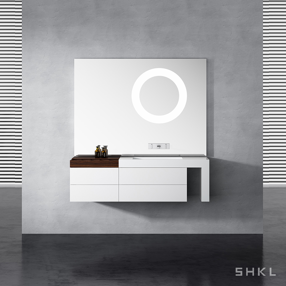 الغرور الأبيض كوريان الحمام الراقية SHKL BV582D 4