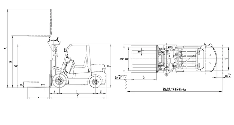 Аккумуляторный погрузчик Carretilla Elevadora 10