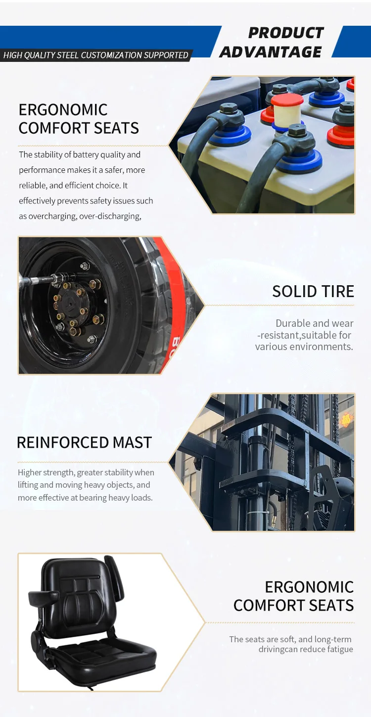 Аккумуляторный погрузчик Carretilla Elevadora 11