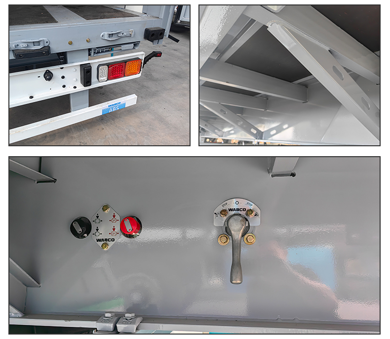 Tarpaulin Sliding Semi-Trailer 40ft 3 Axle 12