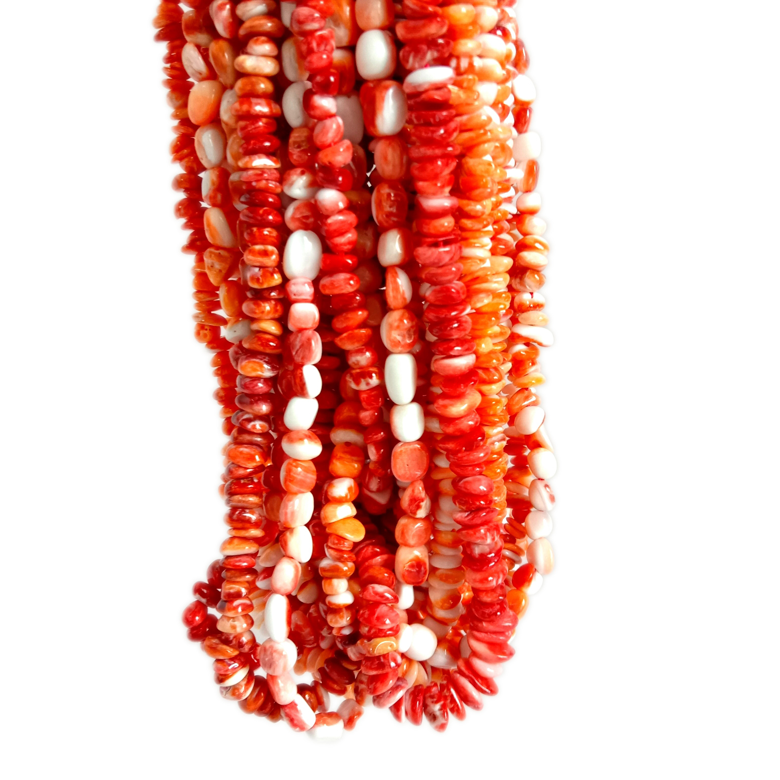 ספּייני ויסטער טשיפּס קרעלן גרייס 4-6 מם 16 אינטש סטראַנדז 13