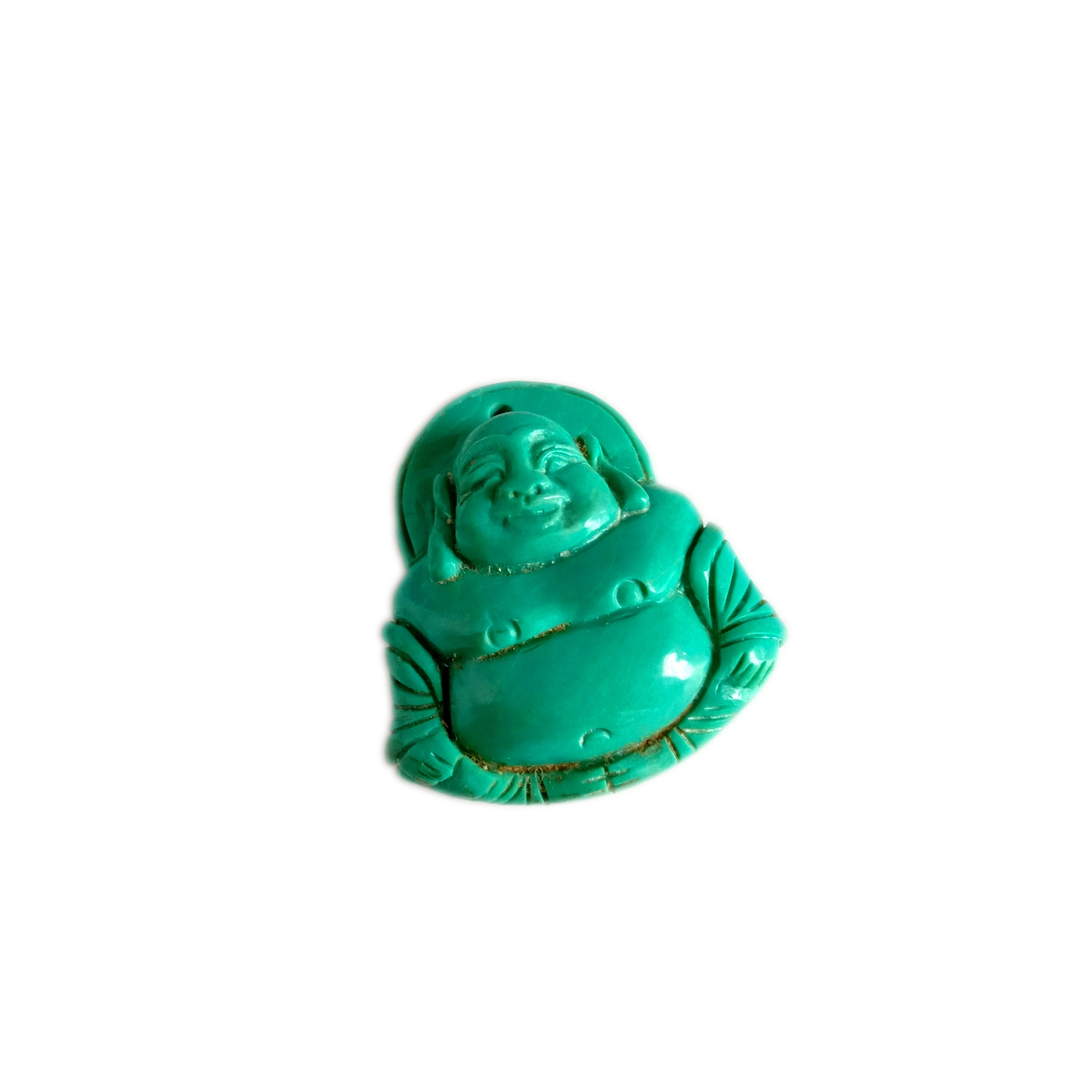 Turquoise Crystal Carving Ultra Rare Hand Carved 9