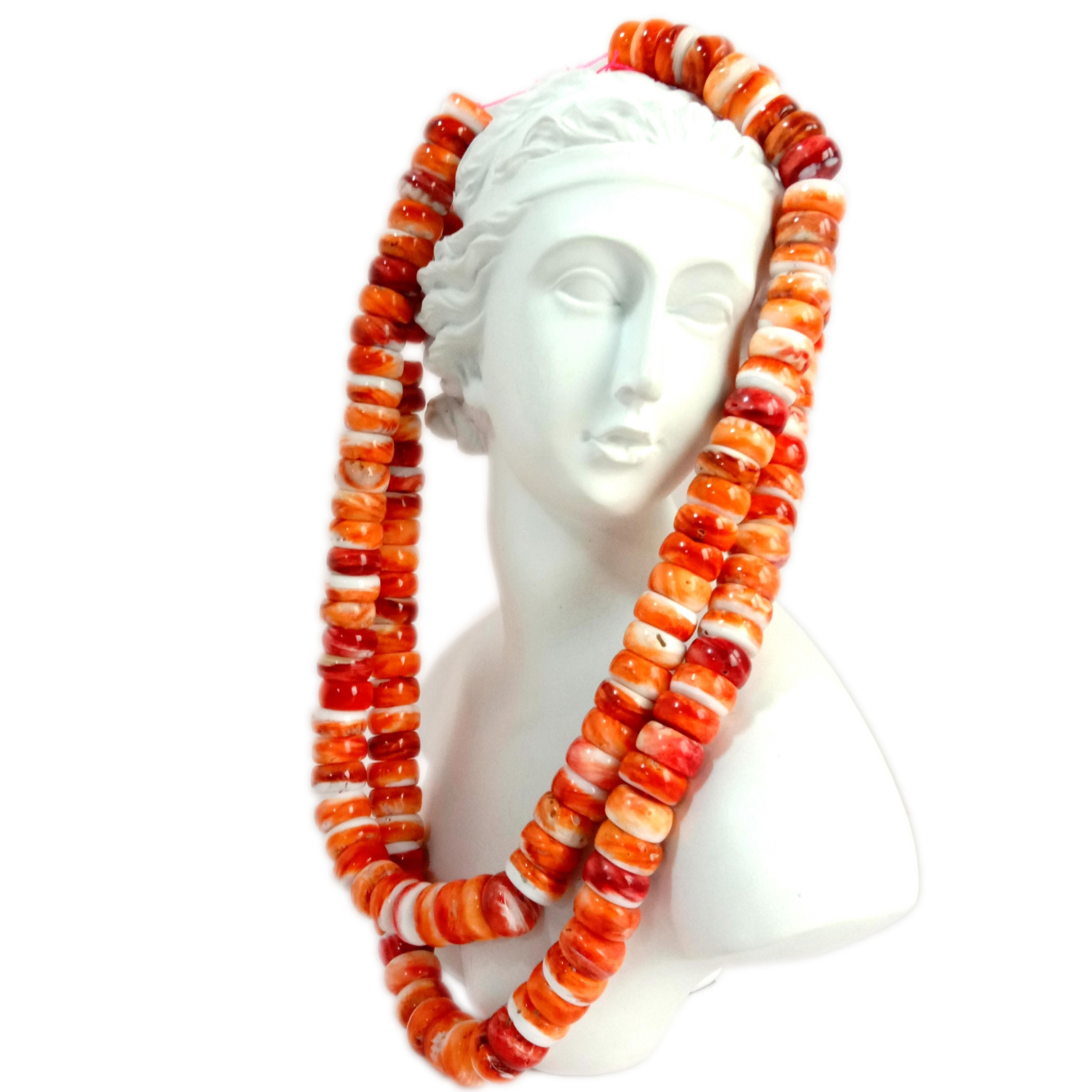 អយស្ទ័រក្រហមស្ពីីនីយក្ស 12mm គ្រាប់អង្កាំសែលការាបៀនសមុទ្រ Rondelle 9