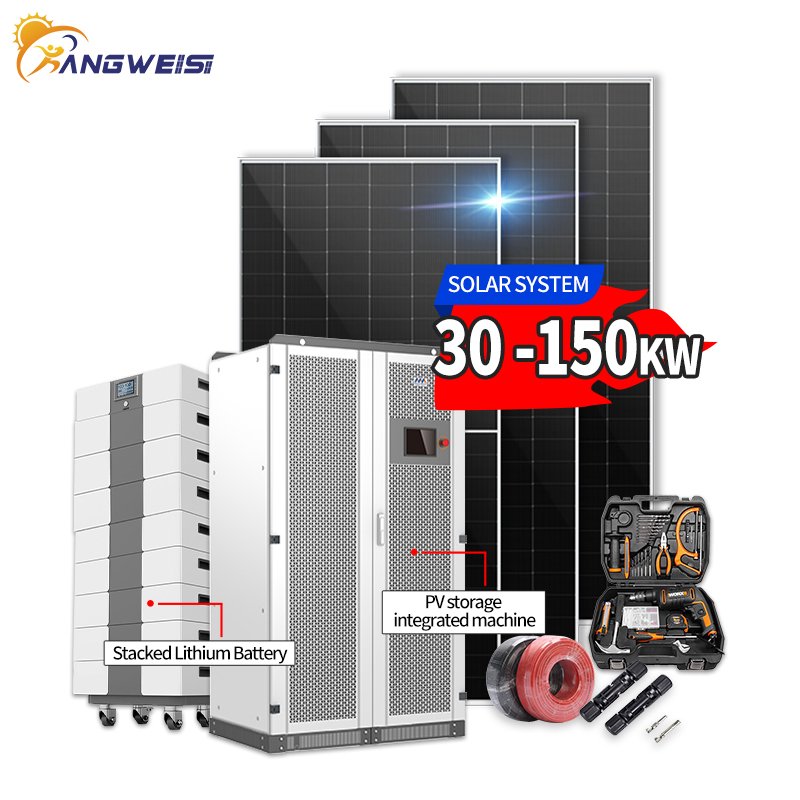 Industrial Power Generation Grid Connected Energy Storage Solar System