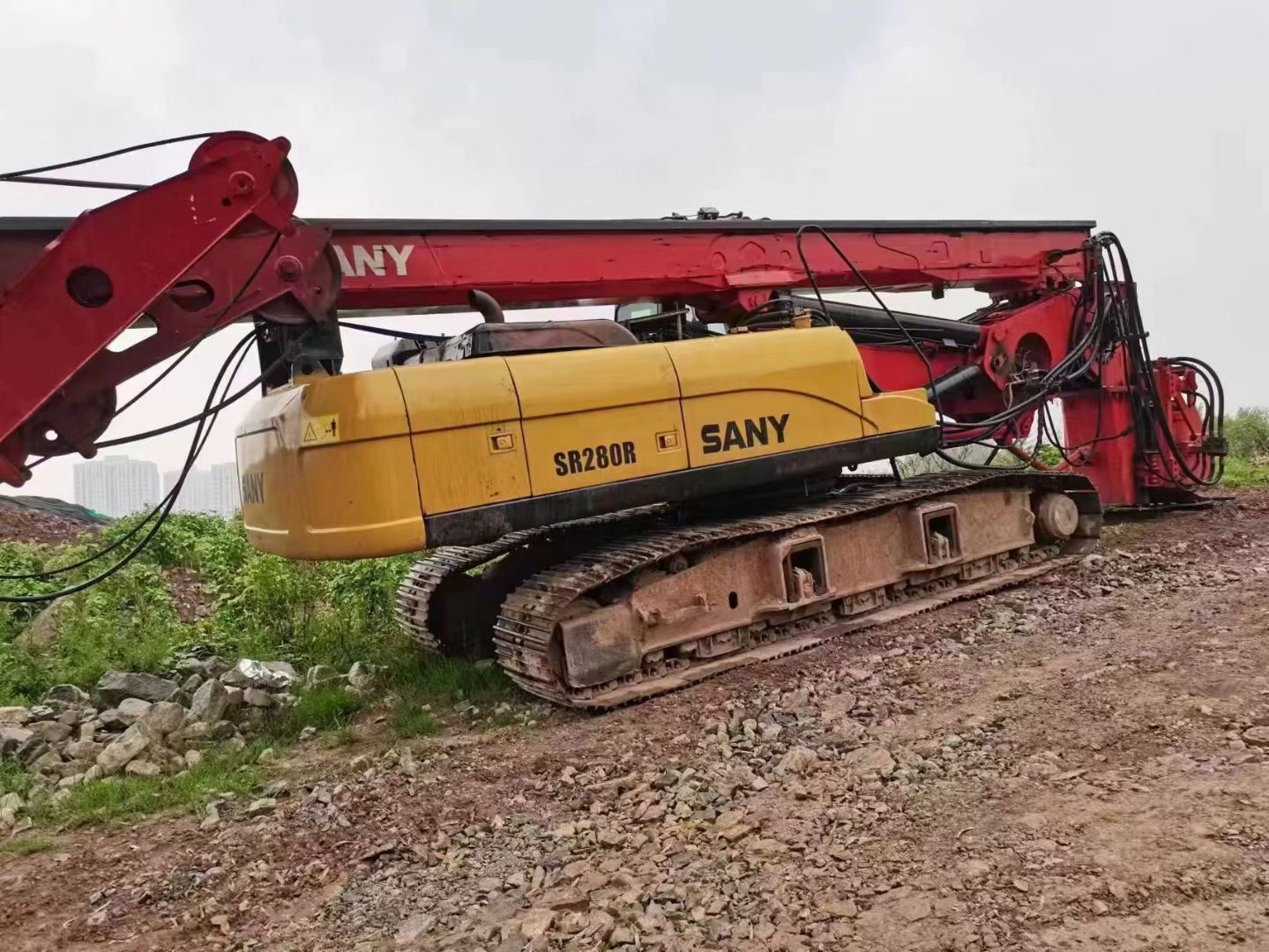 Rotary Drilling Rig SR280R Piling Drilling Rig for hot sale 11