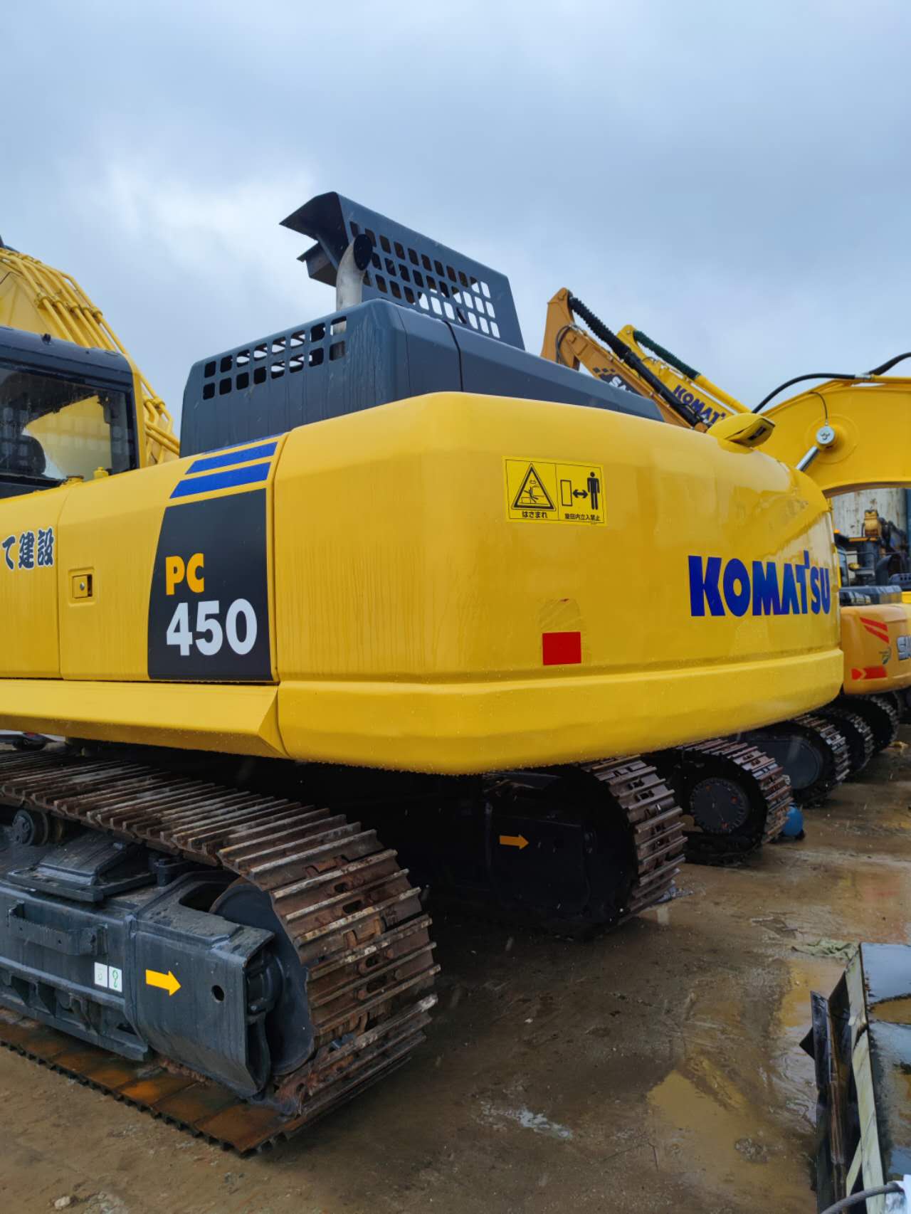 Xuất xứ Nhật Bản Máy xúc Komatsu PC450-8 đã qua sử dụng Máy xây dựng hạng nặng Cần bán máy xúc Komatsu PC450 45 tấn 10