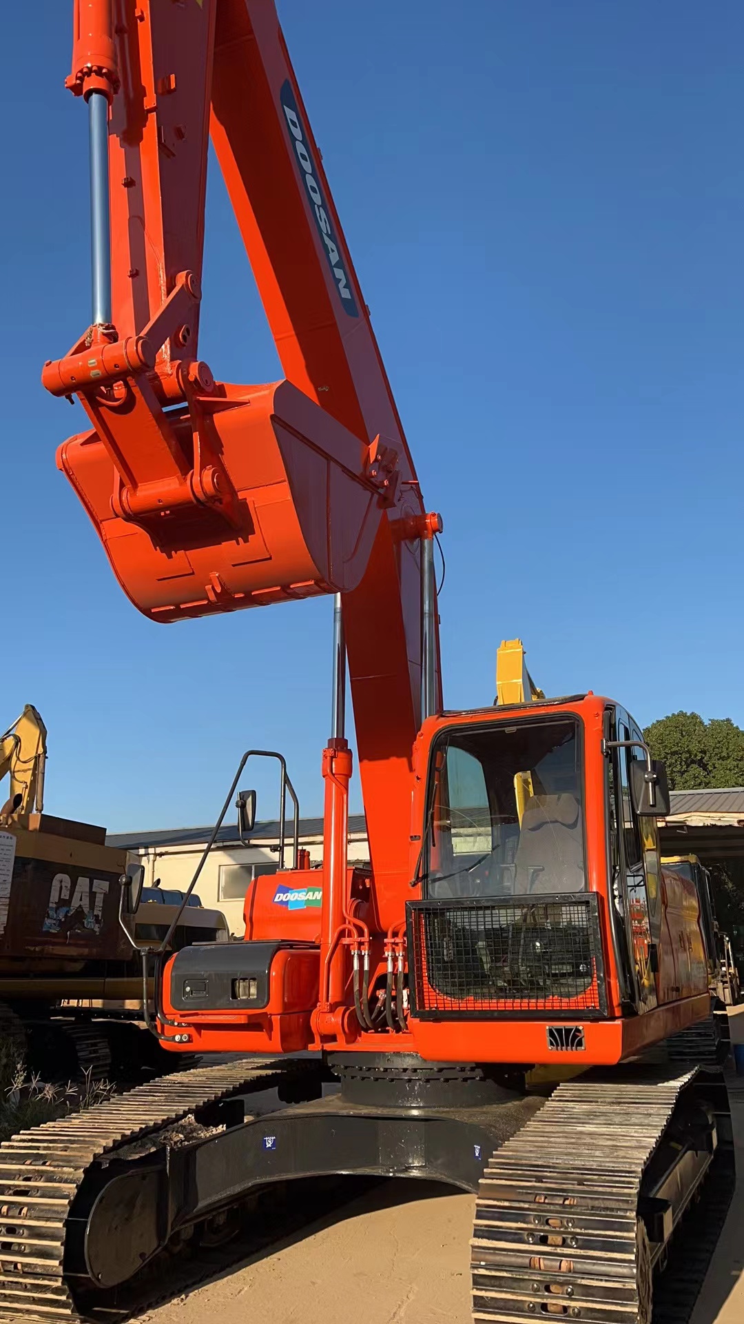 Tình trạng tốt Máy xúc đã qua sử dụng DOOSAN DX225 Chính hãng Hàn Quốc Sản xuất máy xúc cũ DX225 Còn hàng để bán 9