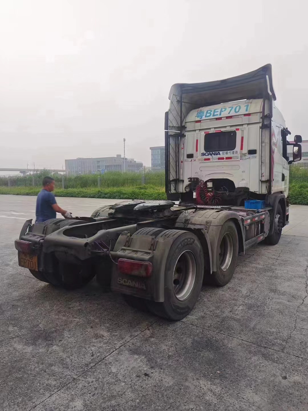 Camions tracteurs Scania G440 en bon état camion scania d'occasion à vendre 10