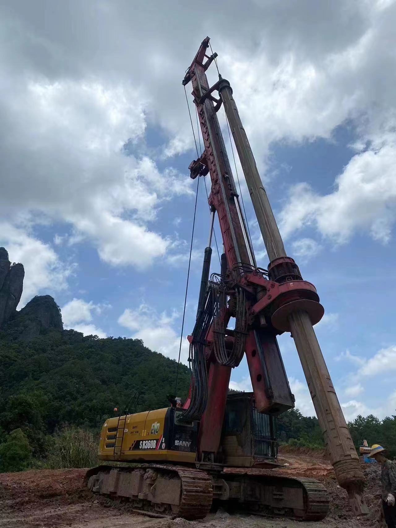 High Quality SANY SR360 Drilling Machine Portable Well Drilling Rig used drilling machine in good condition for various large-scale projects 6