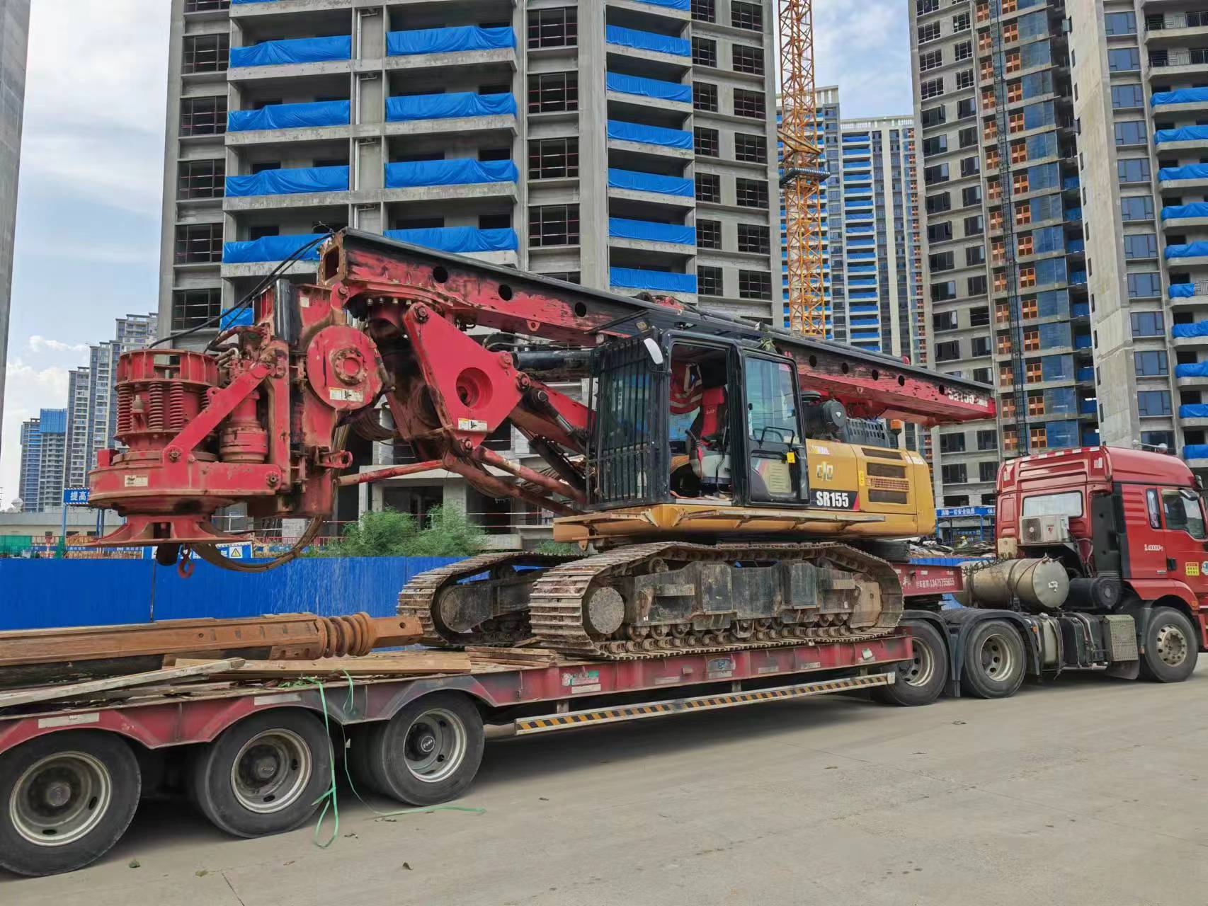 Used SANY SR155 Pilling Machine WITH 1500mm Pile Diameter SR155 Hydraulic Rotary Drilling Rig for various large-scale projects 7
