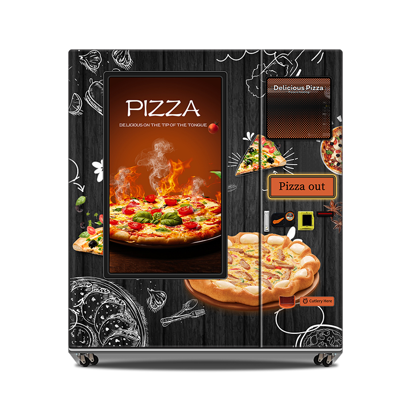 Automated Pizza Vending Machine with Heat System 13