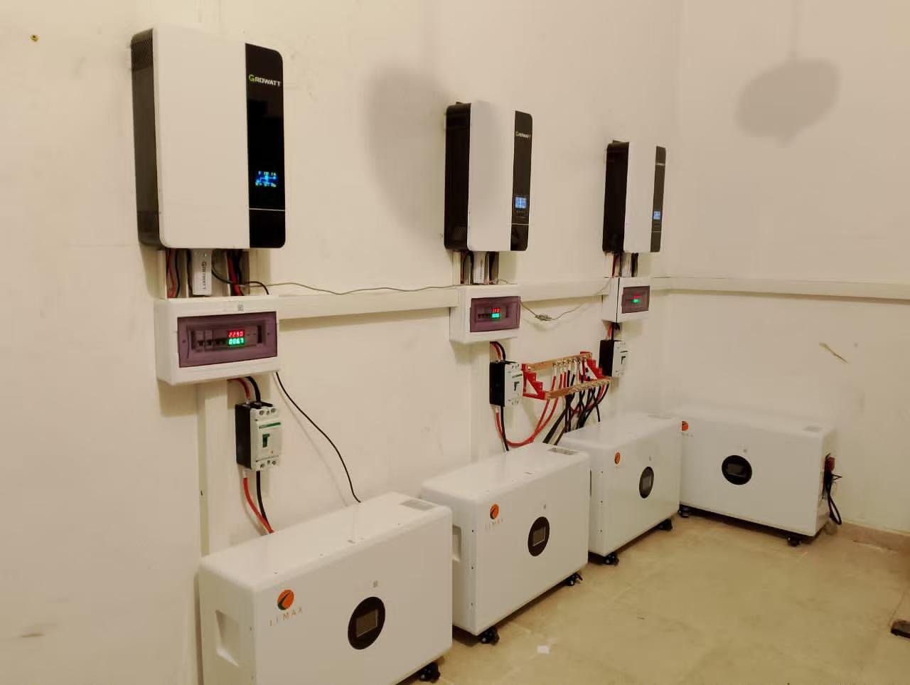 Experience Unmatched Energy Stability: LEMAX 15kWh Lithium Batteries with Growatt Inverters 1