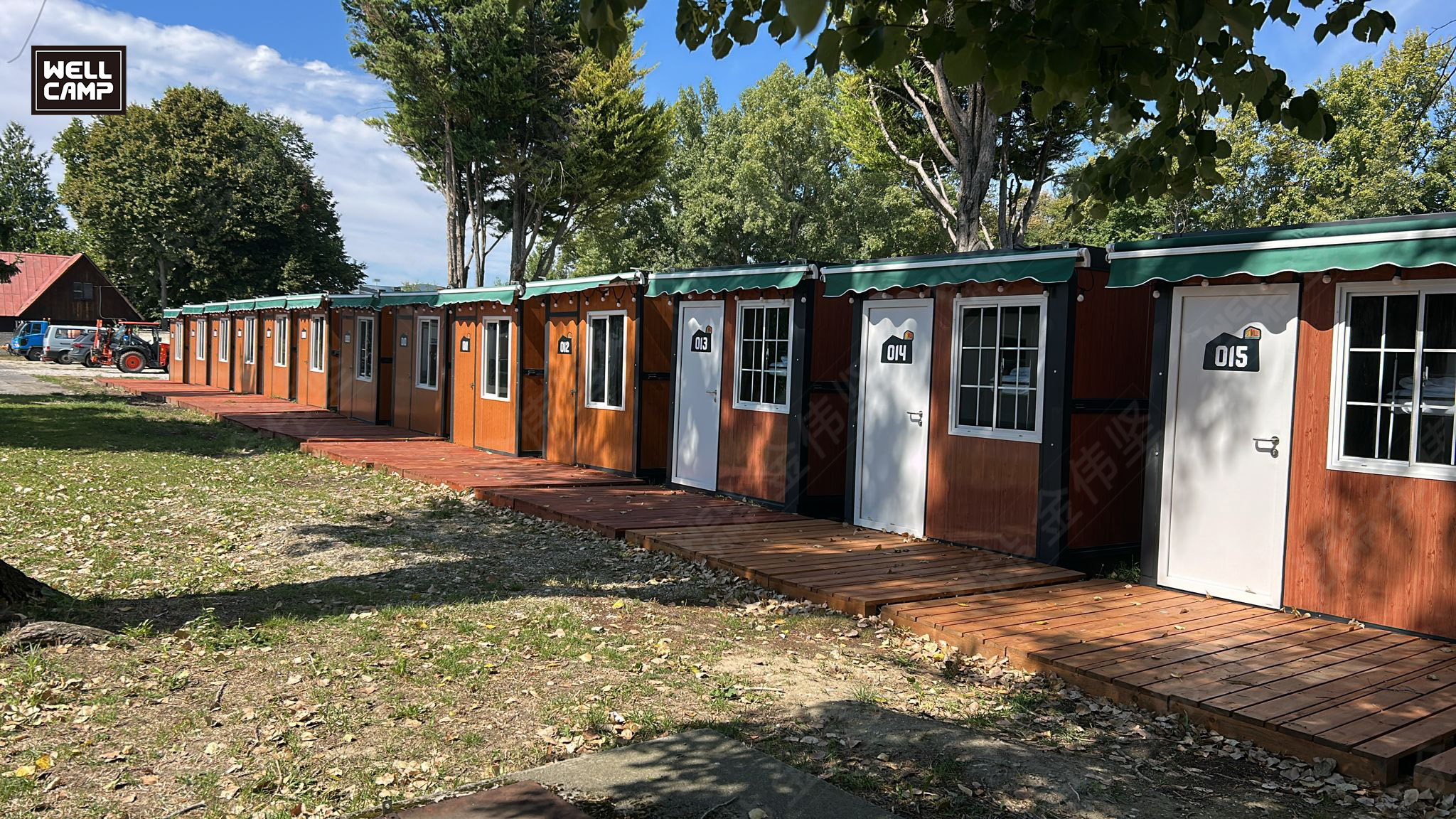 Складные контейнерные дома WELLCAMP помогают европейским музыкальным фестивалям создавать эффективные и комфортные временные пространства 2