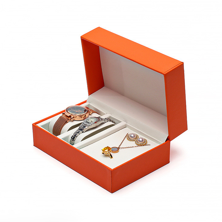 <Jewellery Watch Box designed for couples to share> 4