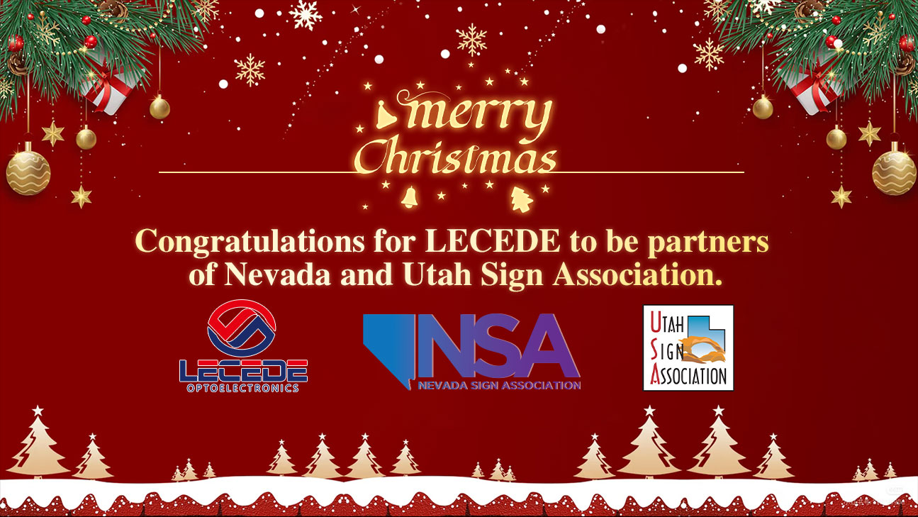 A Christmas Message from LECEDE: Celebrating Partnership with the Nevada & Utah Sign Associations 1