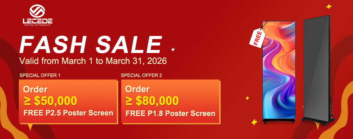 LED 포스터 디스플레이가 2026년 소매점과 이벤트를 어떻게 변화시킬까요? 4