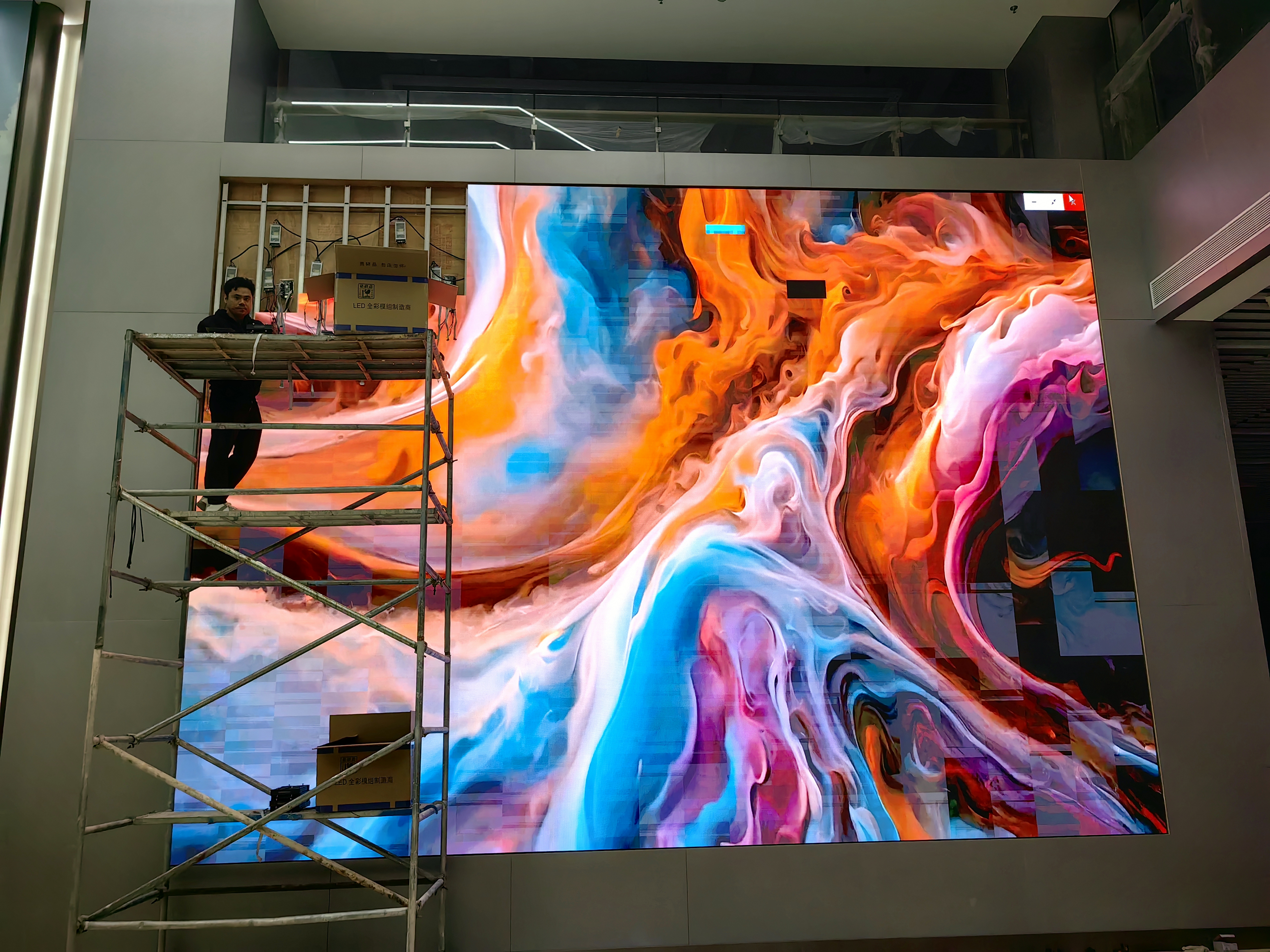 高級空間でテレビがCOB LEDビデオウォールに置き換えられる理由 4