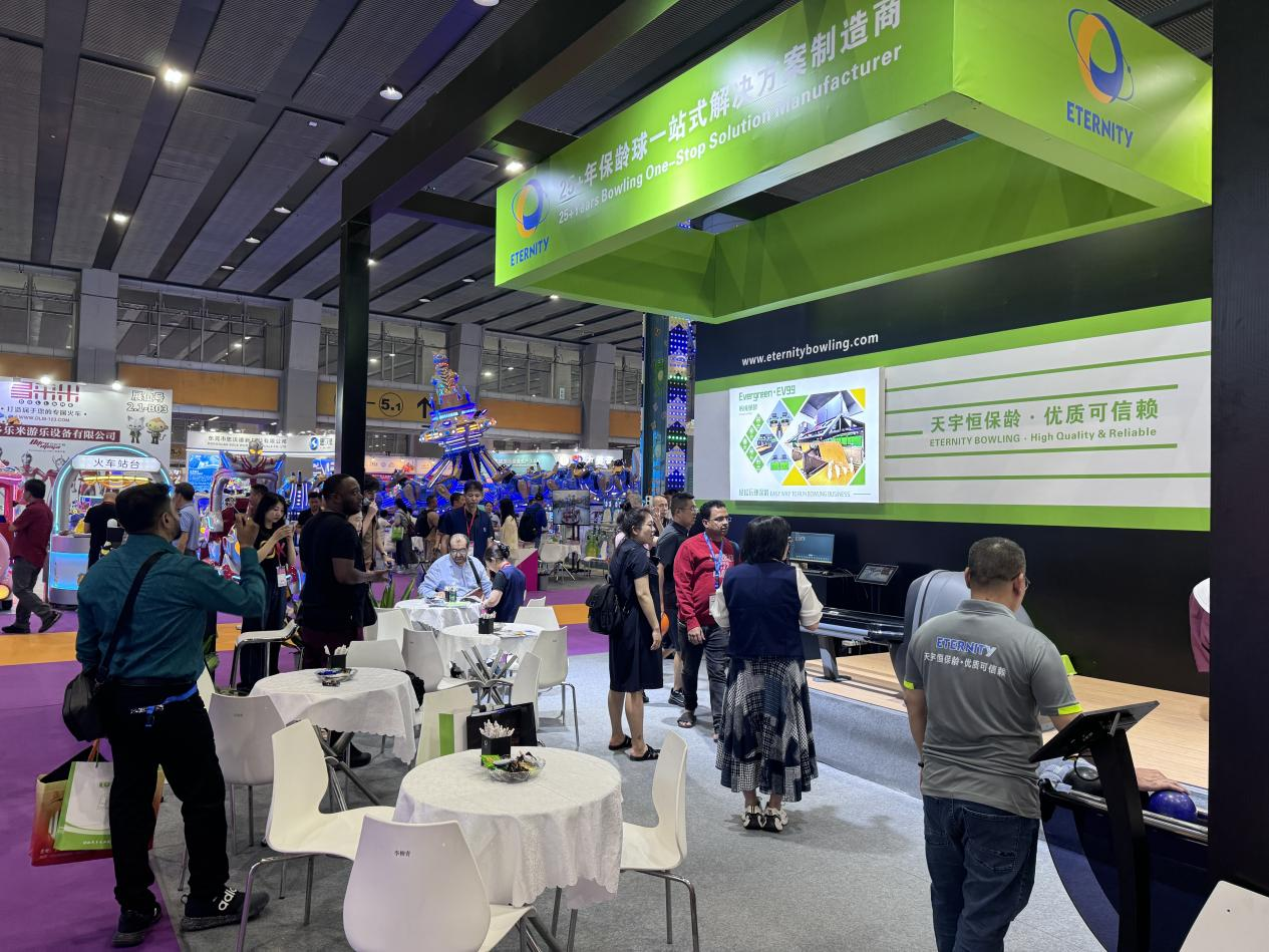 エタニティ社がアジア・アミューズメント&アトラクションズ・エキスポ2026でEV99ストリングボウリングマシンを展示 2