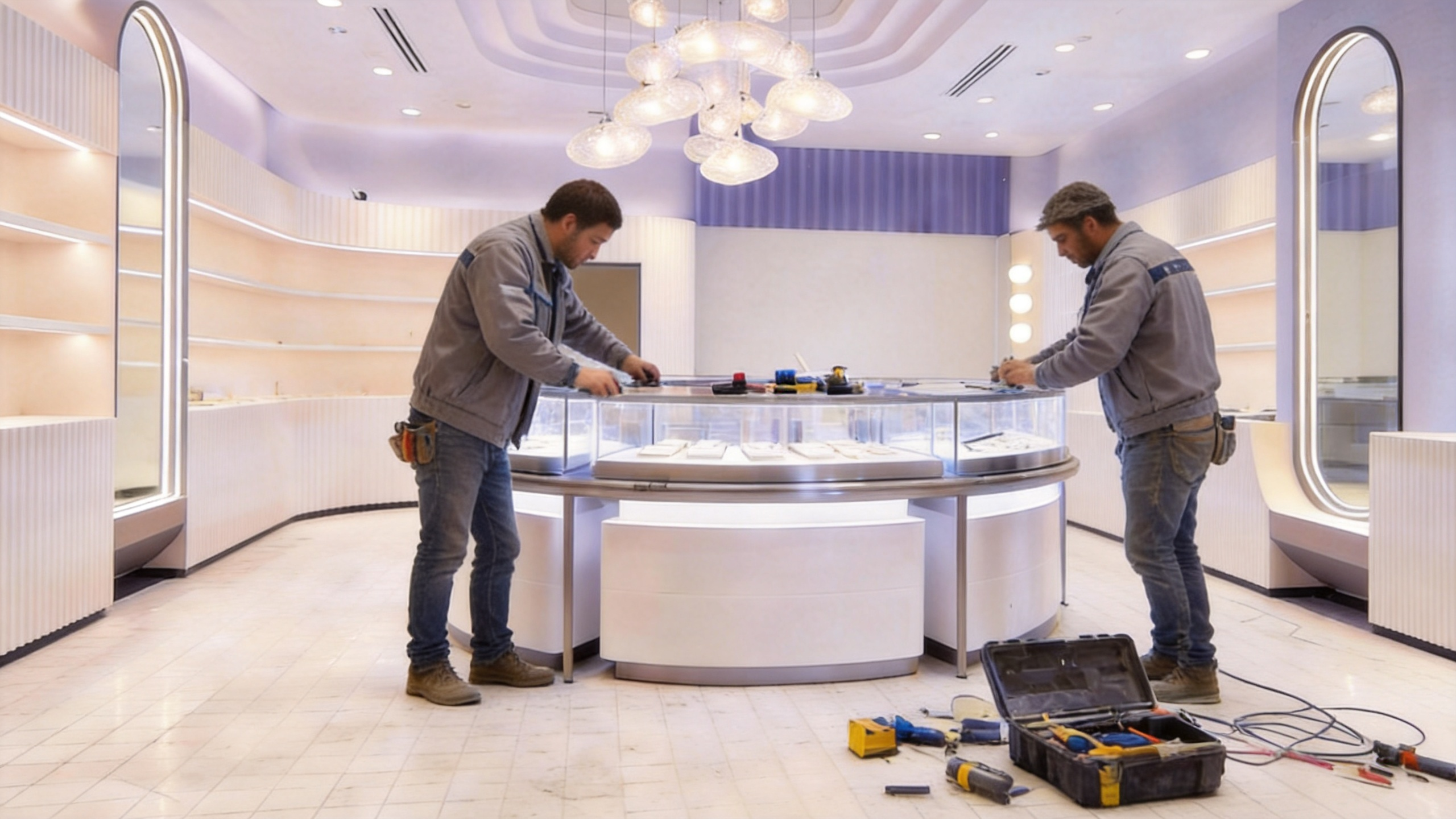 DG bygger ett globalt säkert leveranssystem för exklusiva montrar 2