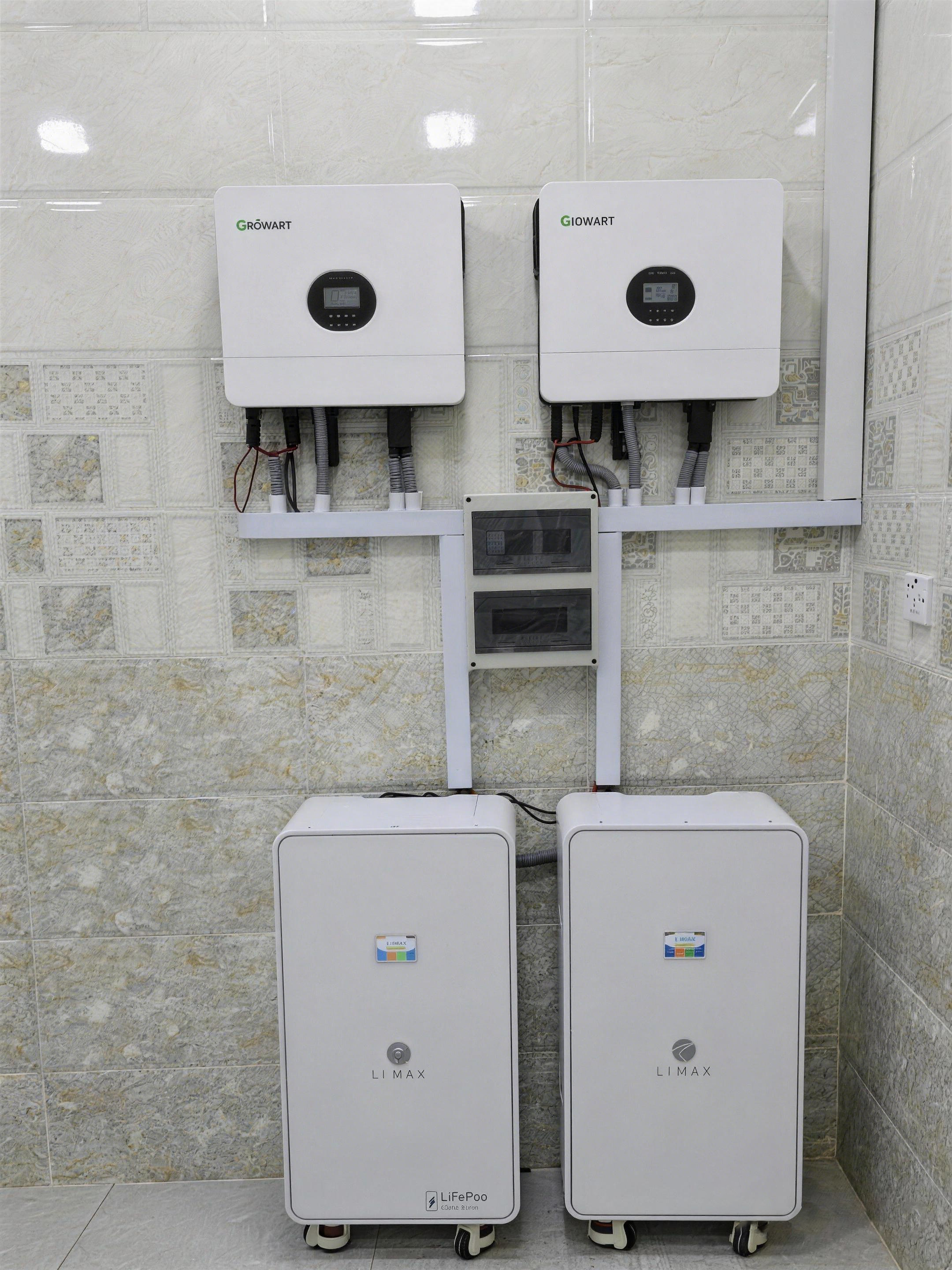 Smarter Energy Storage Starts Here: LEMAX 2 x 16 kWh Lithium Battery with Growatt Inverters 1